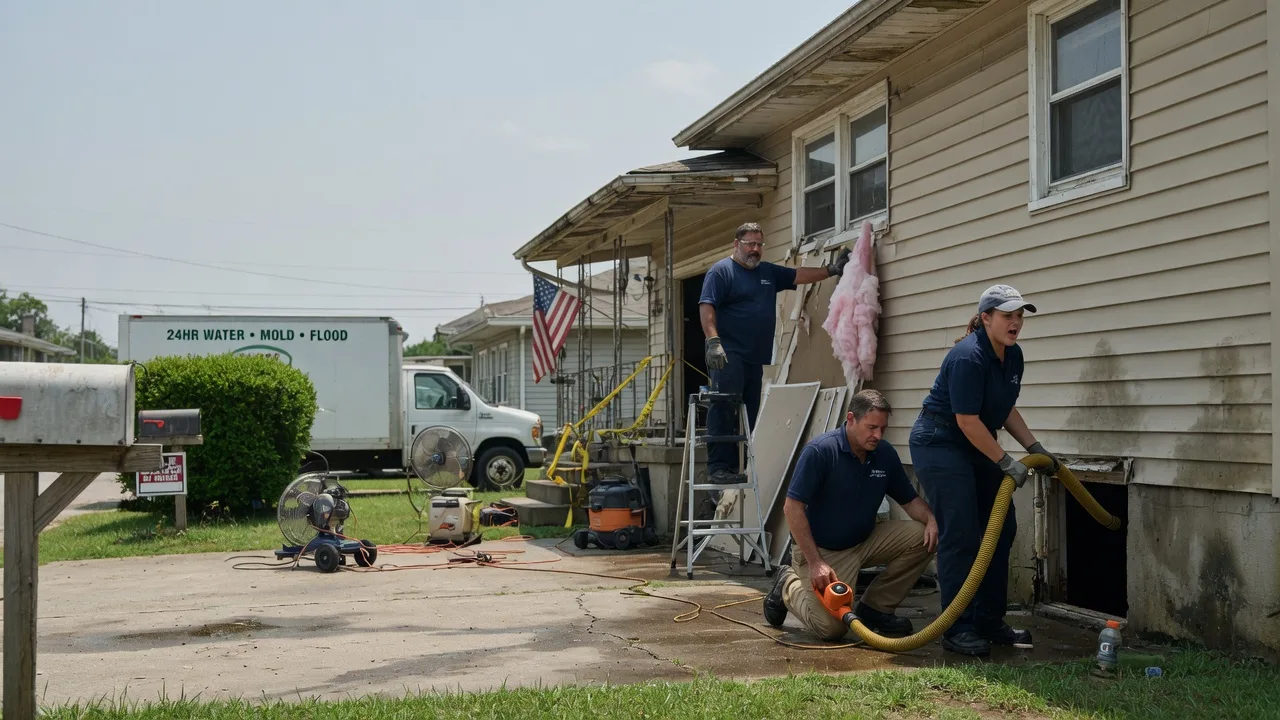 Water Damage Repair in Jeffrey, WV near me